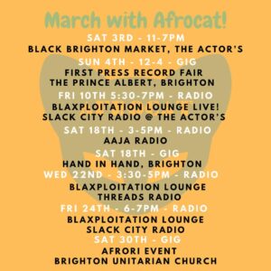 March with afrocat